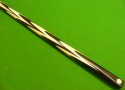28 splices on custom made maple and ebony cue (click to enlarge)